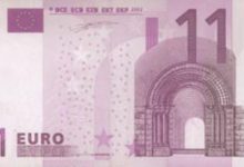 Vals geld 11 euro