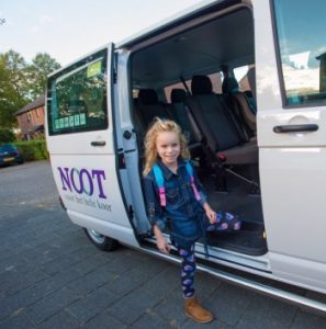 'Noot Tou­ring­car BV gaat na de zo­mer drie jaar lang het leer­lin­gen­ver­voer ver­zor­gen' - Foto: Noot.nl