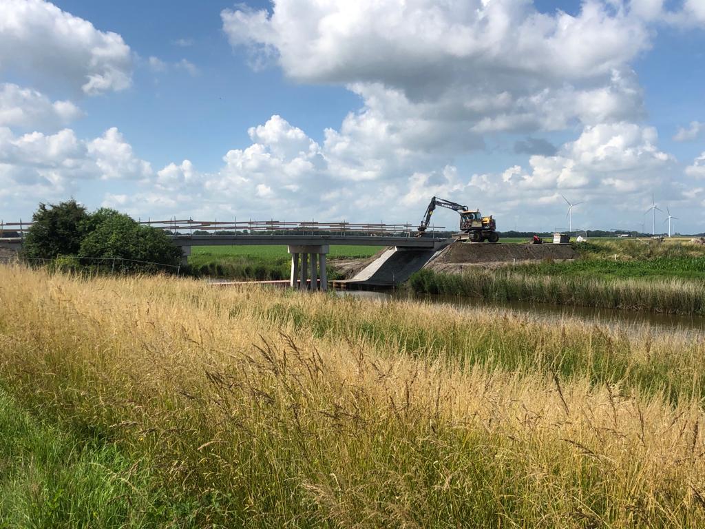Brug Klieverweg voor de bouwvak weer open Brug Klieverweg voor de bouwvak weer open