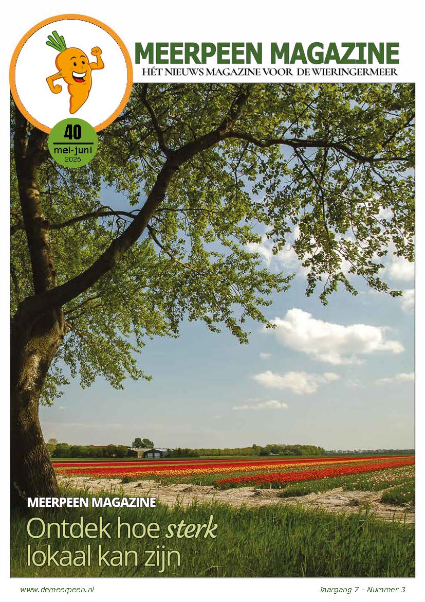 Voorpagina Meerpeen Magazine nummer 40, Mei 2026