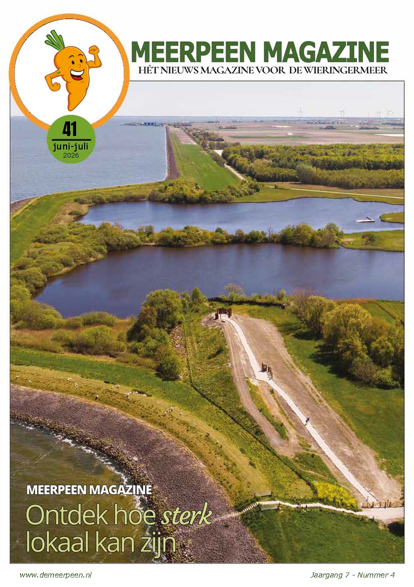 Voorpagina Meerpeen Magazine nummer 41, Juni-Juli 2026