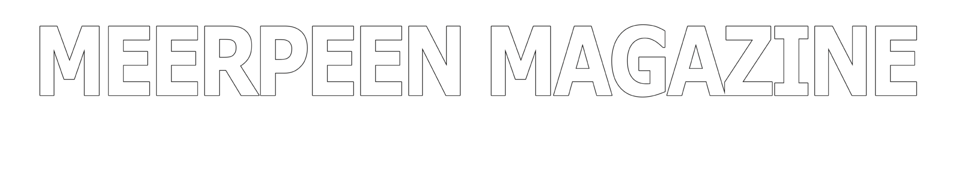 Meerpeen Magazine